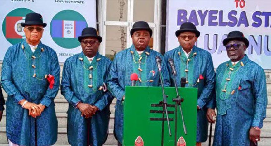 Bayelsa State Gov, Diri, Emerges New South-South Governors Forum Chairman, Otu emerges vice