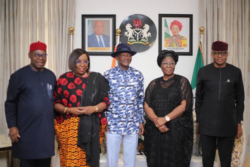 Odey, Other Deputy Governors Visit Akwa Ibom Deputy Governor Over Daughter's Death.