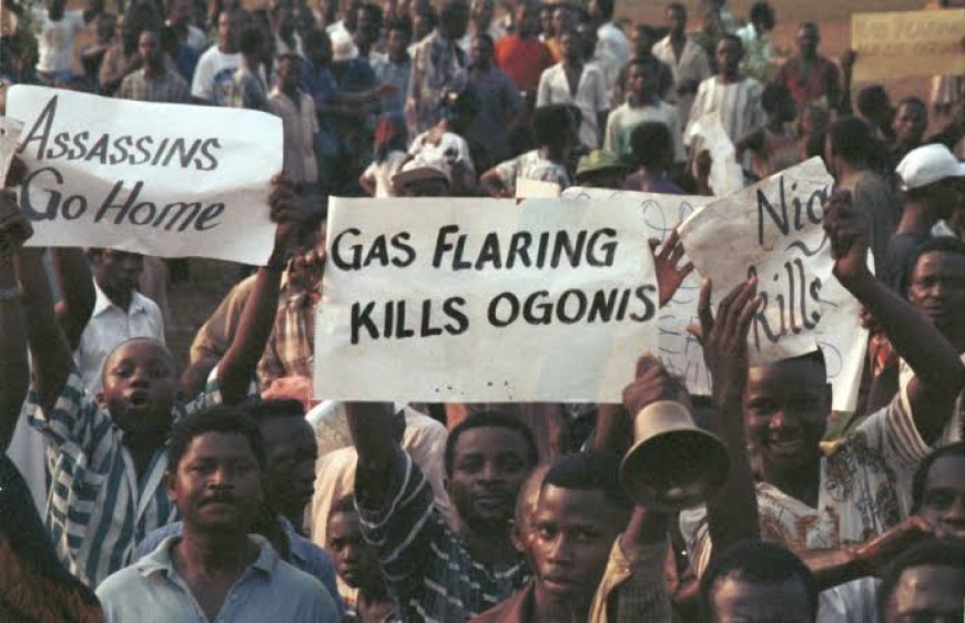 Protest Rocks Ogoni Land During Planned Meeting For Oil Exploration Resumption 