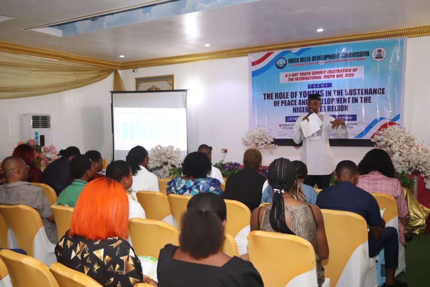 NDDC Holds Summit on Youths Role in Sustaining Peace and Development in Niger Delta Region