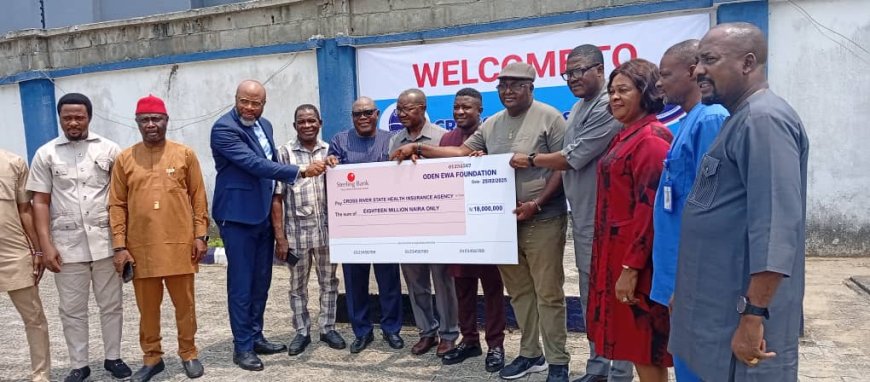 Healthcare lifeline: Oden Ewa Foundation Covers 1500 Vulnerable Lives WIth Insurance 