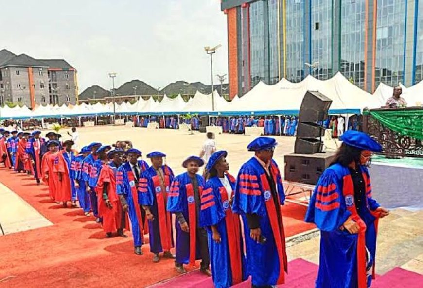 Ebonyi State: David Umahi University Matriculates 990 Expels 11 For Exam Malpractice