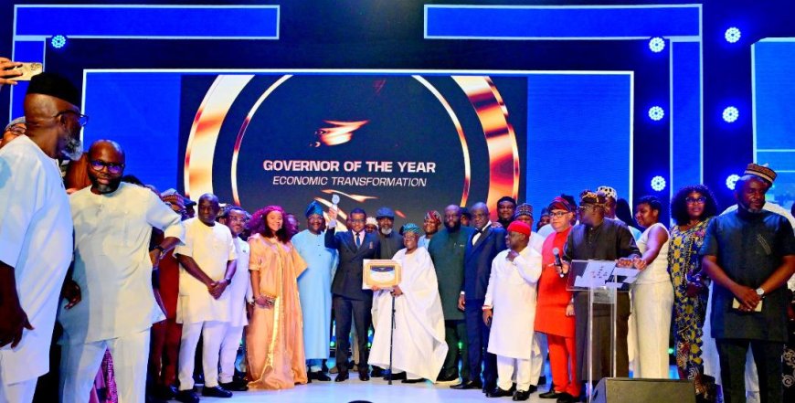 Otu Honoured As Economic Transformation Governor of the Year