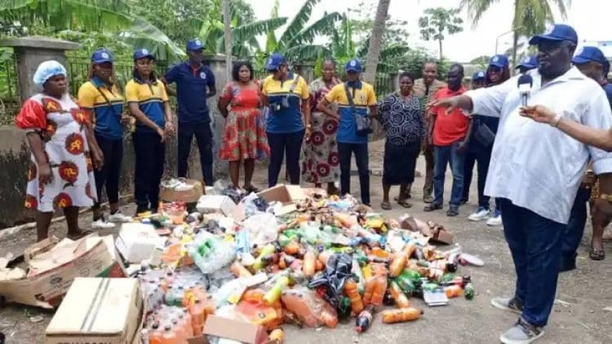 Consumer Protection Agency Burns Fake, Expired Goods Worth Millions Of Naira In Cross River 