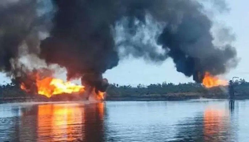 BREAKING: Pipeline Explosion Rocks Rivers State Amid Political Tensions