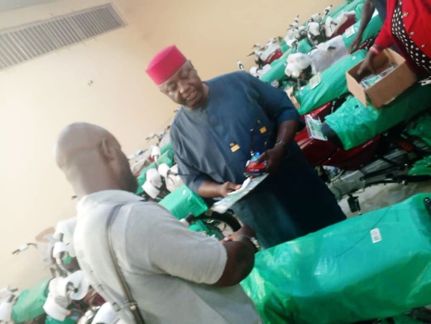 Cross River Gov’t Distributes Motorcycles to Boost TB Control, Rural Health Outreach