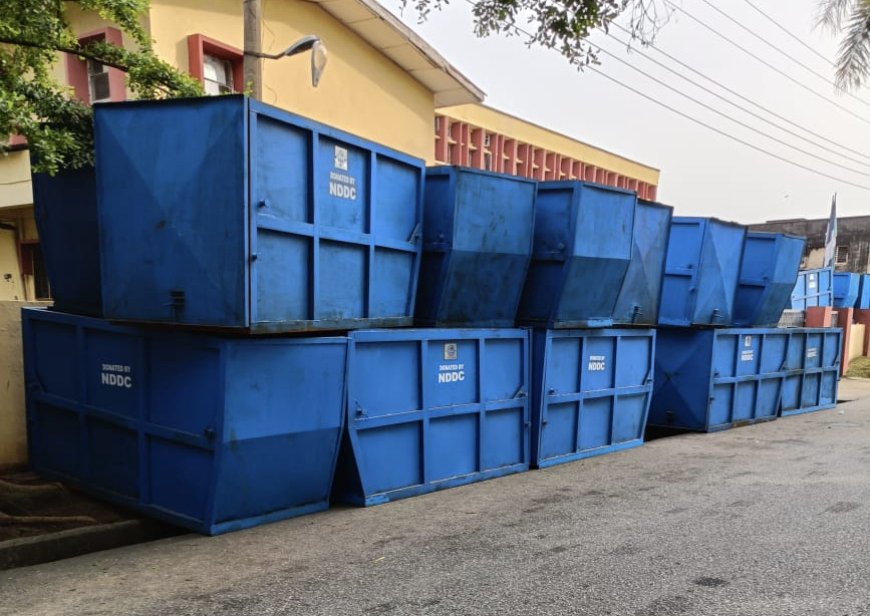 NDDC Supports C’River Cleanliness Drive With 79 More Waste Bins