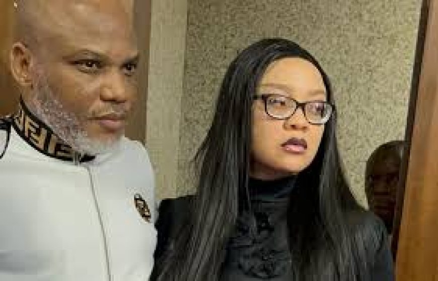 Court Bans Nnamdi Kanu’s Sister-in-Law From Live-Streaming Trial Proceedings