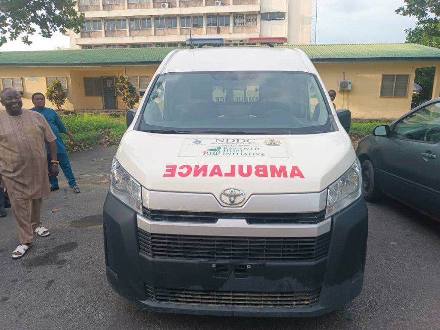 Cross River’s Emergency Healthcare Gets Major Boost as NDDC Donates Ultra-Modern Ambulance