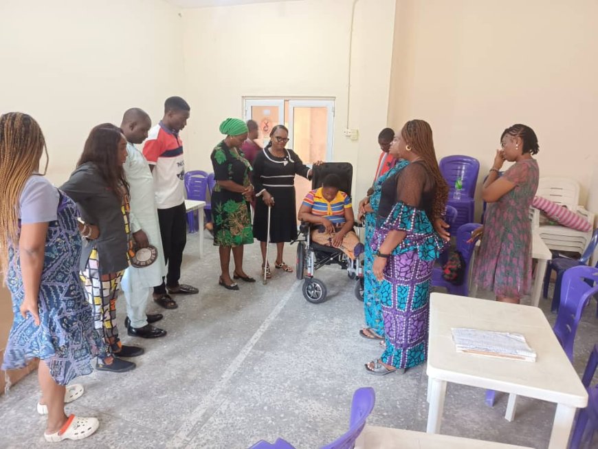 Humanitarian Foundation Empowers Amputee With Electronic Wheelchair At UCTH