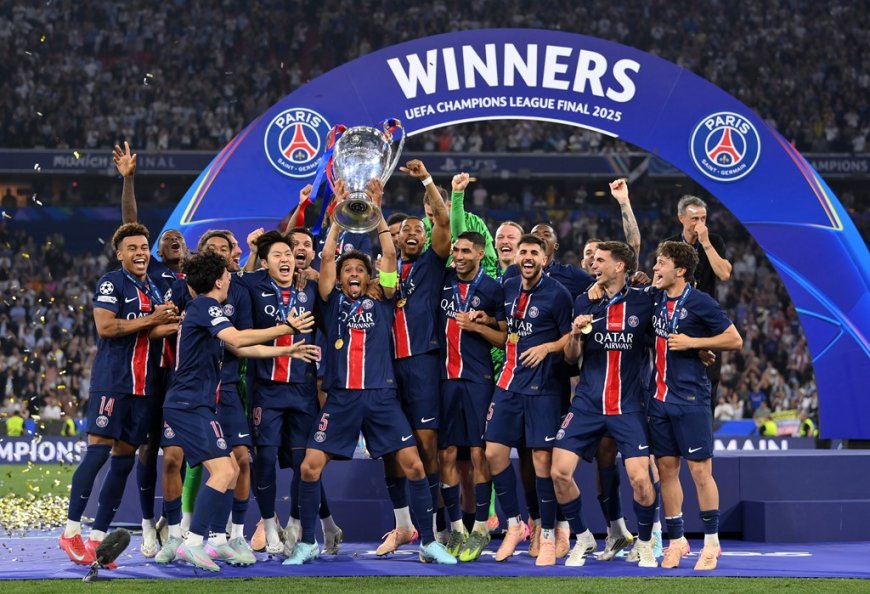 BREAKING: PSG Make History with 5-Star Masterclass to Win Maiden Champions League Trophy