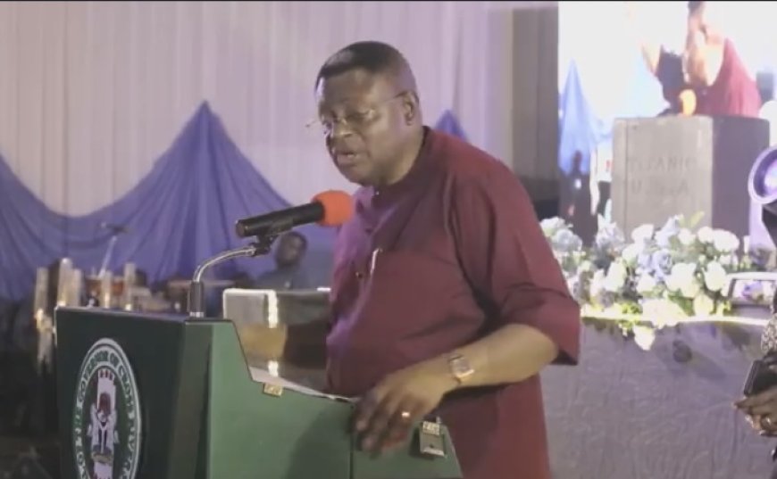 Governor Otu Marks Second Anniversary with Town Hall Meeting, Pledges Transparency, Accountability, and Progressive Governance