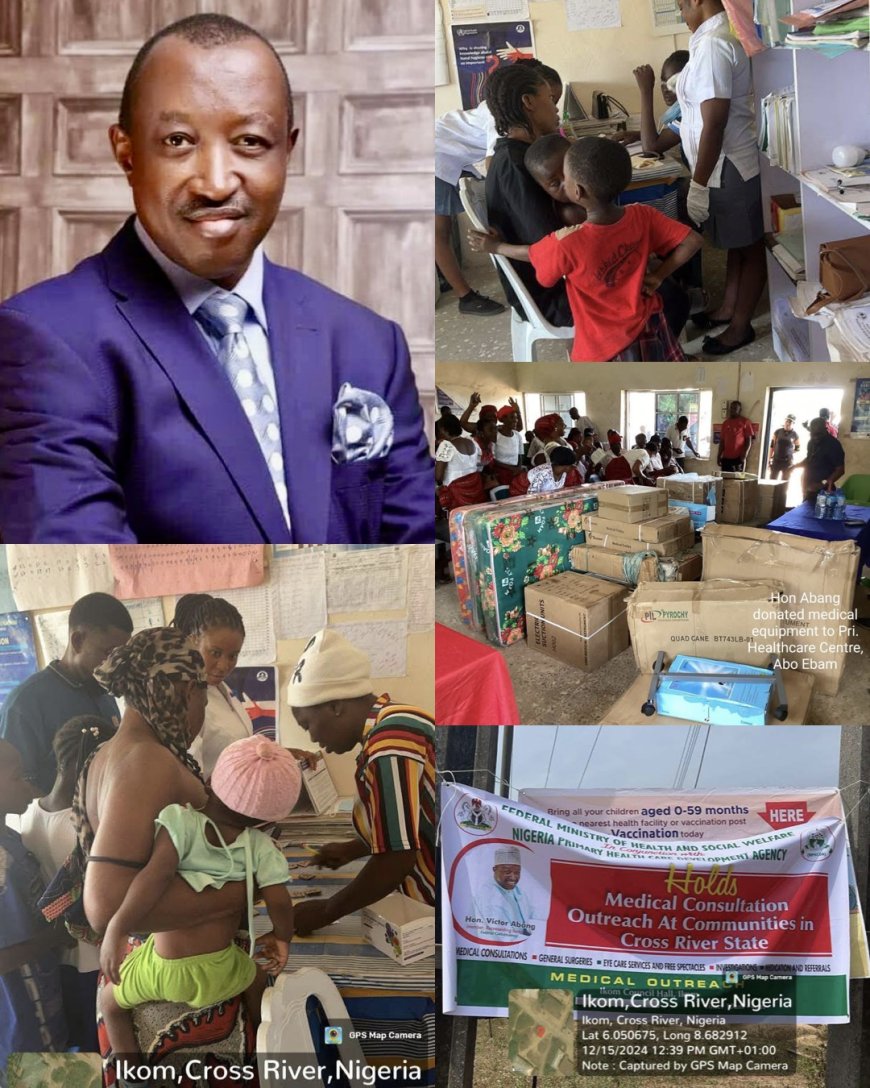 Victor Abang’s Quest for Purposeful Leadership in Boki/Ikom Fed. Constituency