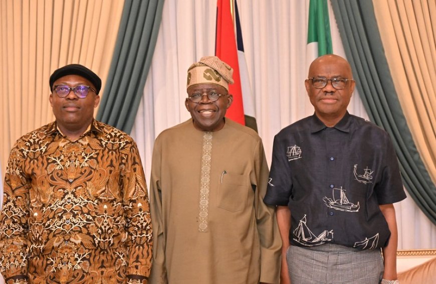 President Tinubu Holds Reconciliation Meeting with Wike, Fubara, Rivers Lawmakers