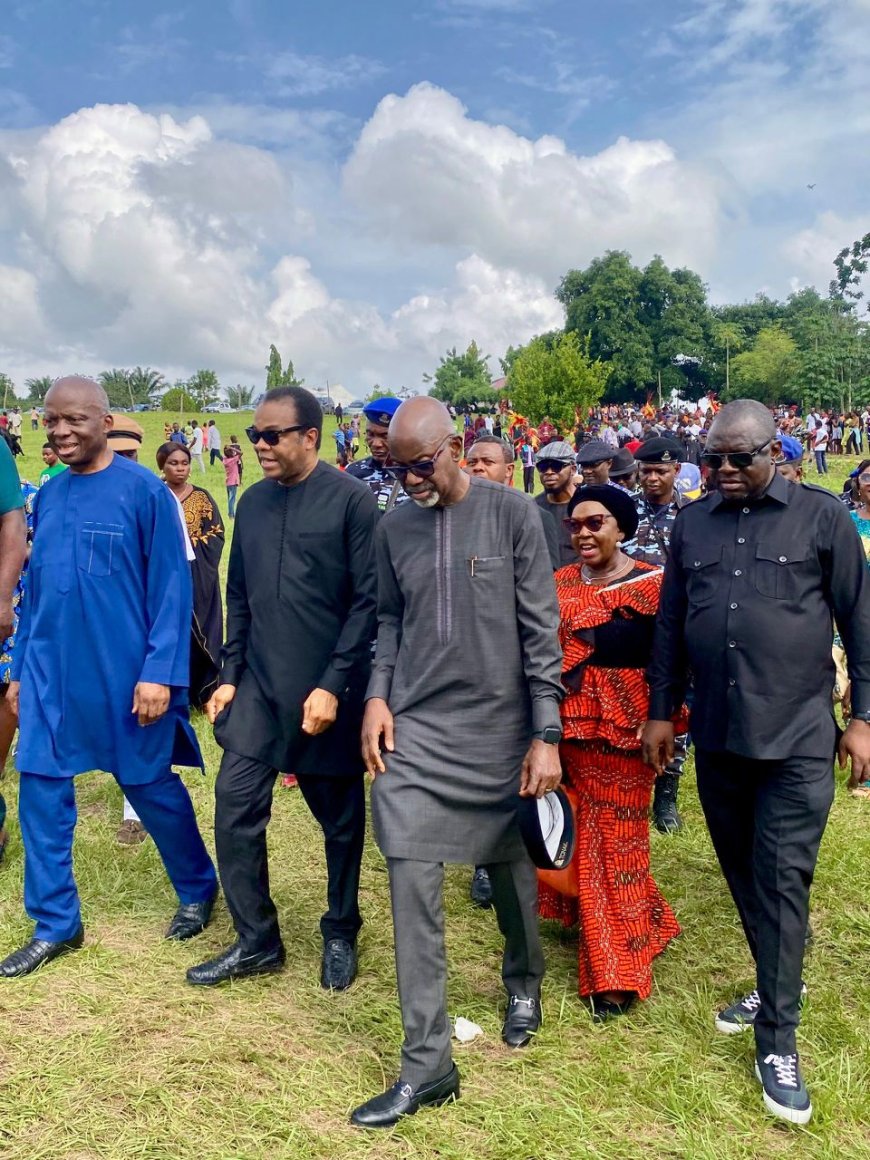 Sen Eteng, Duke, Imoke, Elvert, Ndem, Agara Pay Last Respect to Late Chris Agibe