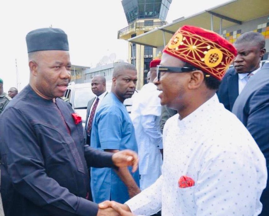 DC Enamhe Congratulates Akpabio, Reposes Confidence In His Leadership Qualities