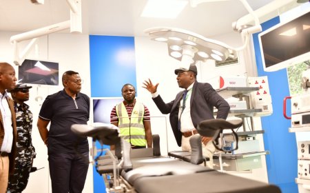 Gov. Otu Ranks Obudu-German Hospital Nigeria's Best, Promises To Modify Obudu Ranch Resort