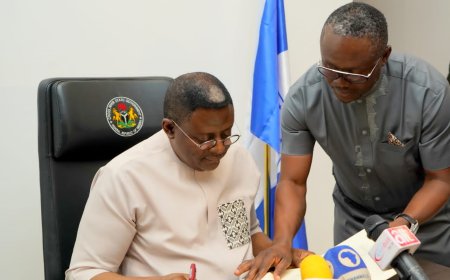 Otu Signs Revised 2023 Appropriation Bill Into Law, Poised To Work With Realistic Financial Framework