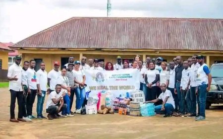 August-Born Care Foundation Visits Uyo Correctional Centre