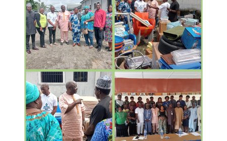 Health Boss Harps On Accountability, Asset Management As NPHCDA Assists PHCs With Equipment