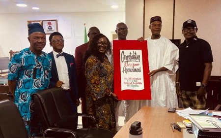 UNICAL VC Visits Ministers For Education, Sports And Humanitarian Affairs