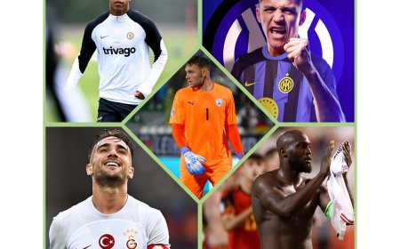 FOOTBALL Transfer Update: Santos, Sanchez, Balogun, Kudus, Peretz, Lukaku, Akgün Get New Clubs