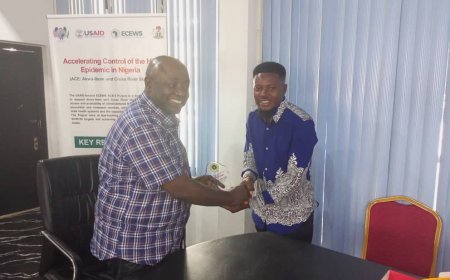 Health Commissioner Honoured By UNICAL Sociological, Anthropological Students Association