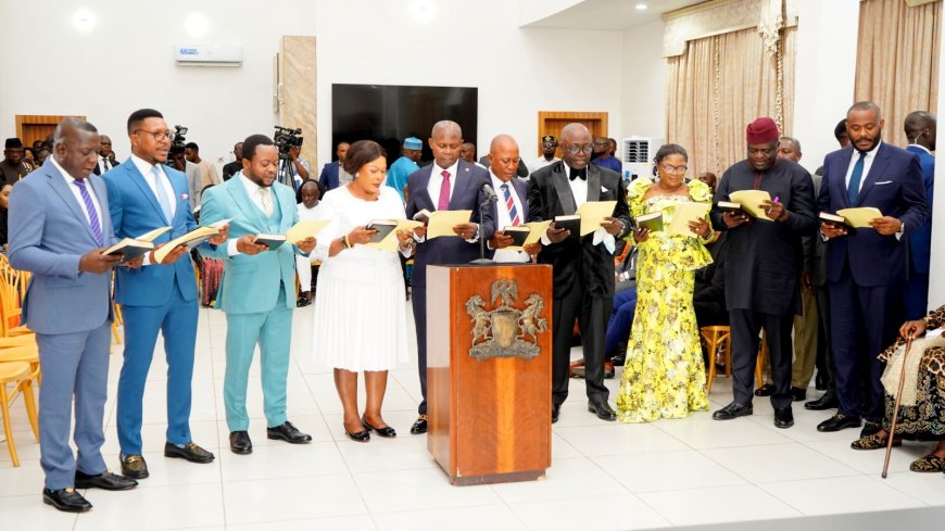 Dr. Ayuk Appointed Health Commissioner As Governor Otu Inaugurates Exco