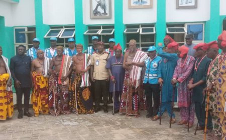 Yakurr Monarch Donates Office Accommodation to FRSC For Area Command Establishment