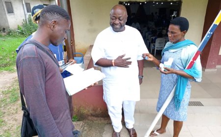 Be Actively Involved In Immunisation, Other Disease Prevention Programmes, Ayuk Adminishes Churches