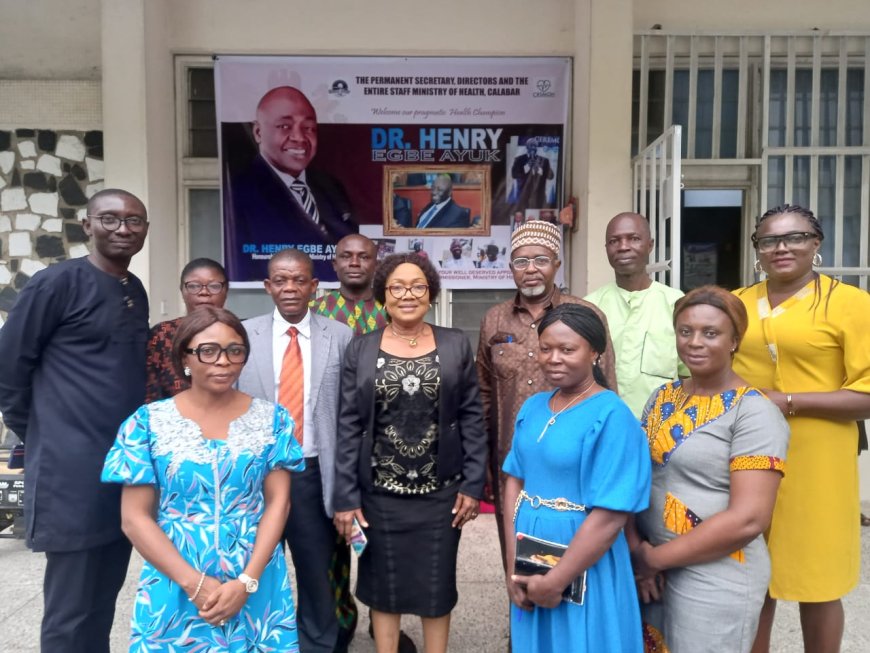 CRSMOH Inaugurates SERVICOM Desk Officers In C'River South To Boost Productivity