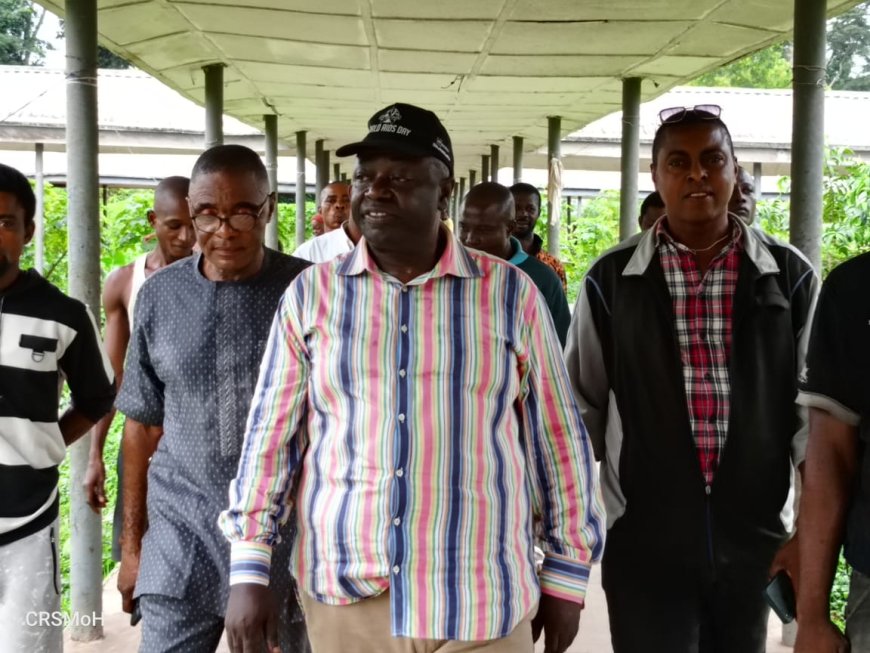 C'River Gov't Visits Moribund Eso-Bendeghe General Hospital, Pledges Renovation