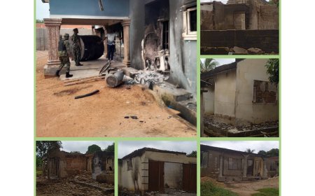 35 Houses Burnt, 3, 000 Displaced In Ovonum, Ofatura Communal Clash In Cross River