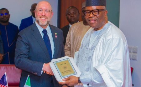 Akpabio Seeks More Collaboration Between Nigeria, US For Capacity Building