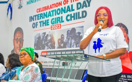 Governor's Wife Calls For Empowerment Of  Girl Child