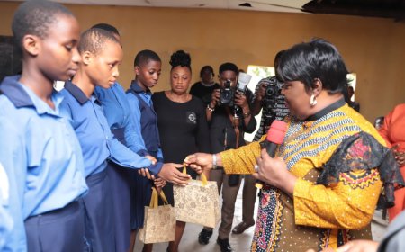 International Day Of Girl Child: Gov Wife Charges A'Ibom Female Students On Wholesome Behaviourr