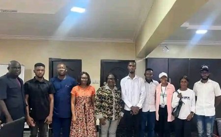 UNICAL VC Receives World Guinness Record Breaker, Daniel Ehis, Calls on Students To Emulate Him