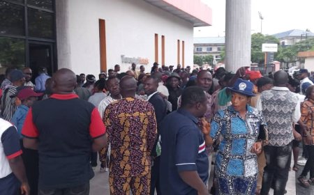 BREAKING: Cross River Workers Boo SSG, Ajero over  Moves To Migrate Them To PENCOM Scheme