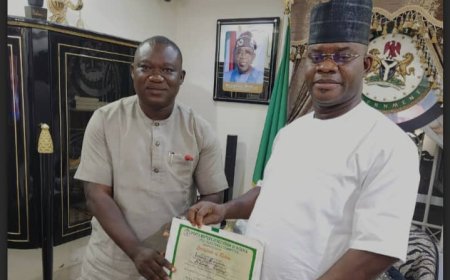 Gov. Bello assures SWAN of support, congratulates President