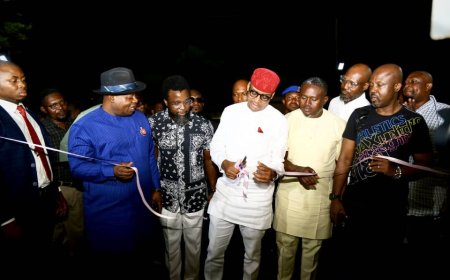 C'River Deputy Governor, HE Peter Odey, commissions De Grand Hotel in Calabar