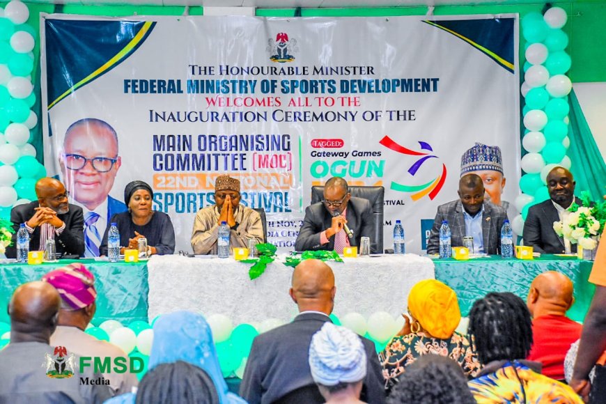 Sports Minister Inaugurates Main Organizing Committee for 2024 National Sports Festival