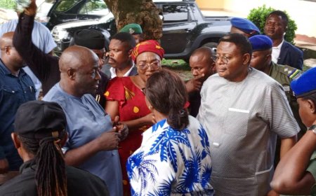 Gov Otu Directs Upgrade Of Ikom Health Centre To General Hospital Status