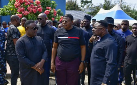 Gov Otu Commiserates With Predecessor, Ayade, Over Sister's Demise