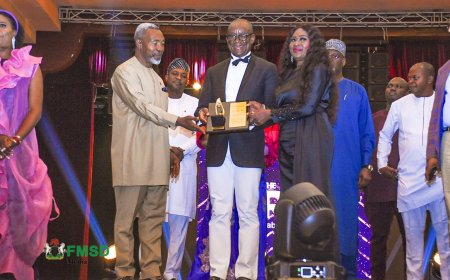 Enoh Receives Africa Man-Of-The Year Award.