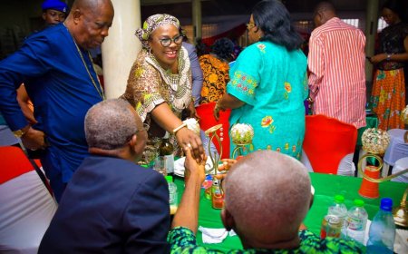 C'River: Rev. Eyoanwan Otu Celebrates 'Season Of Sweetness' Christmas With Senior Citizens