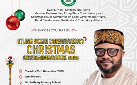 Etung State Constituency Christmas Celebration: Showcasing People's Rich Cultural Heritage - Host