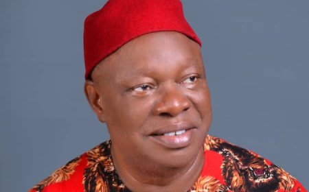 Ebonyi APC Senatorial Aspirant,Ani, Preaches Peace As Onicha  Council Chairman Canvass for Support