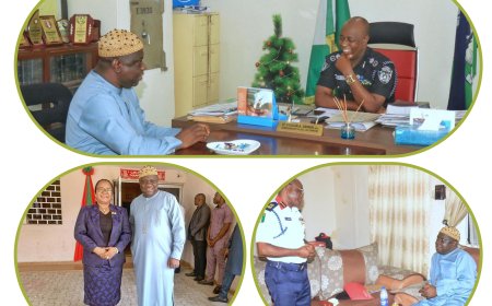 Senator Williams Visits Security Heads in C'River, Seeks Collaboration to Tackle Insecurity in Central Senatorial District