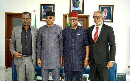 NEPZA MD Visits C'River Deputy Governor, Lauds Otu's Achievements
