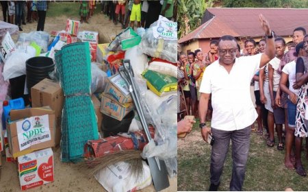 Orok Duke Pledges More NDDC Interventions In C'River  ... Distributes Relief Materials In Odukpani, Calabar South And Bakassi Communities